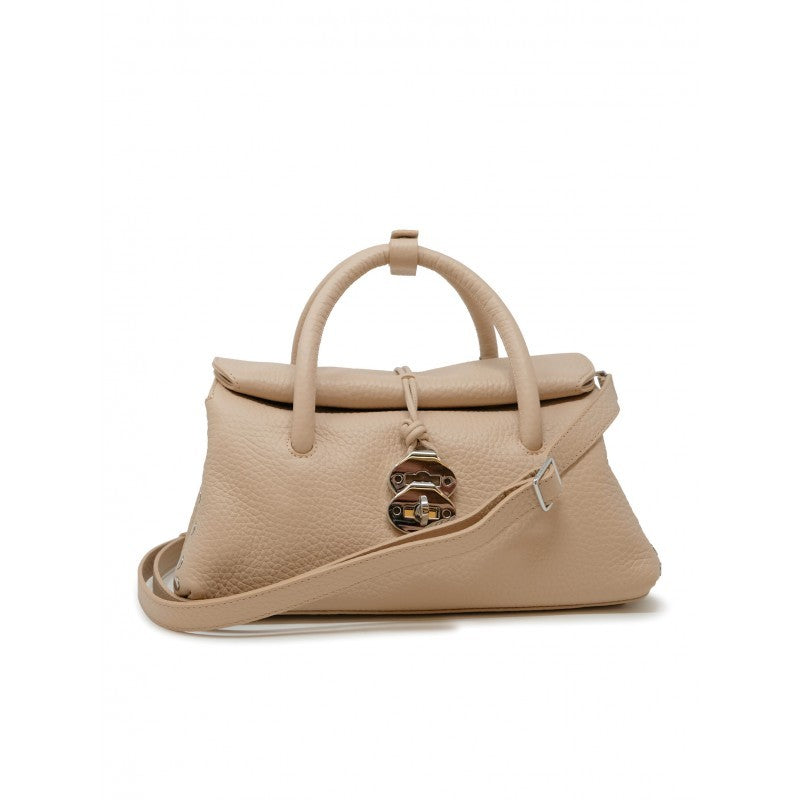 Zanellato Pink Dotta Centauro Leather Handbag