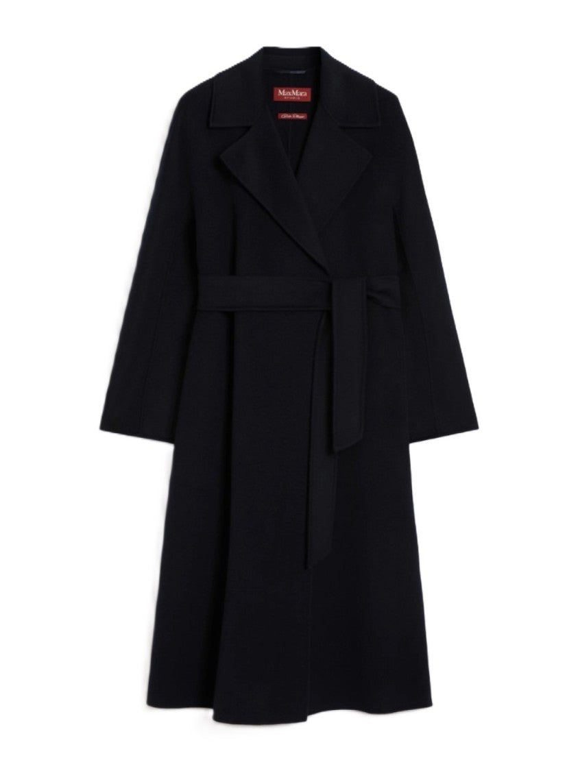 Max Mara Sophisticated Long Coat With Tailored Silhouette