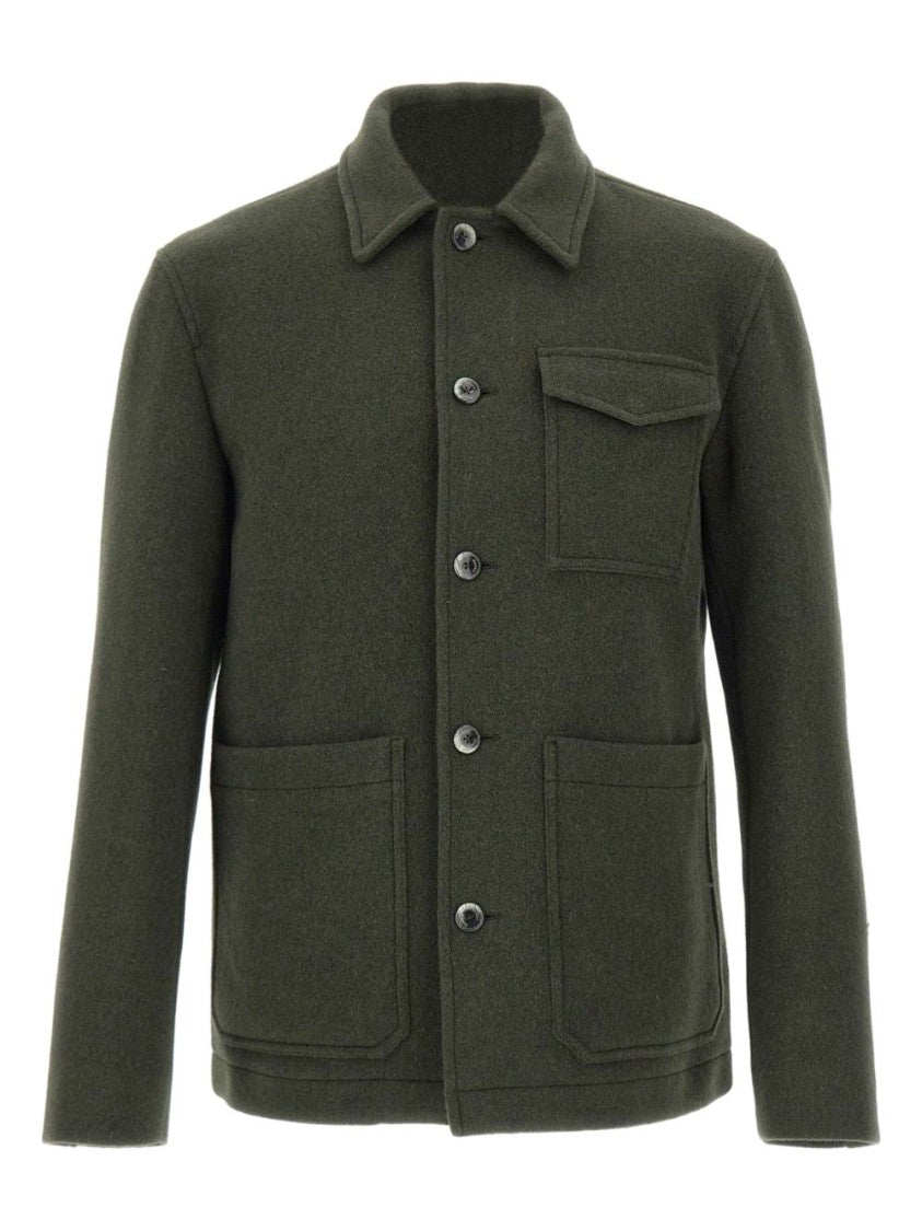 Herno Soft Recycled Wool Field Jacket