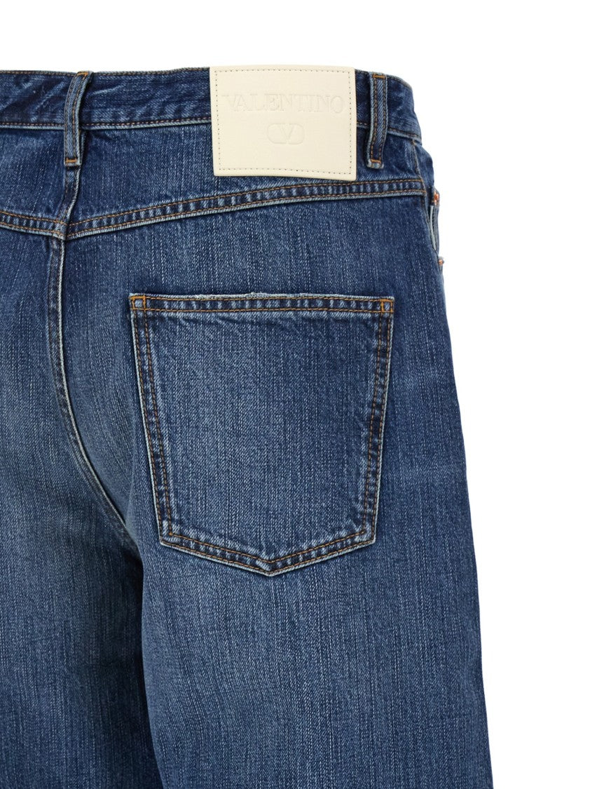 Valentino Garavani Classic Blue Denim Jeans