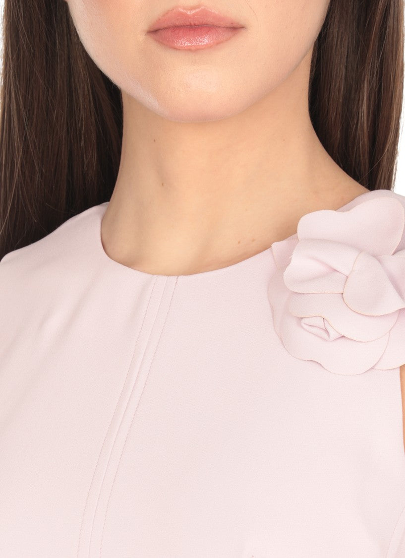 Elisabetta Franchi Pink Viscose Blend Dress