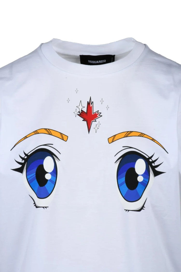 Dsquared2 Graphic Print Cotton T-Shirt