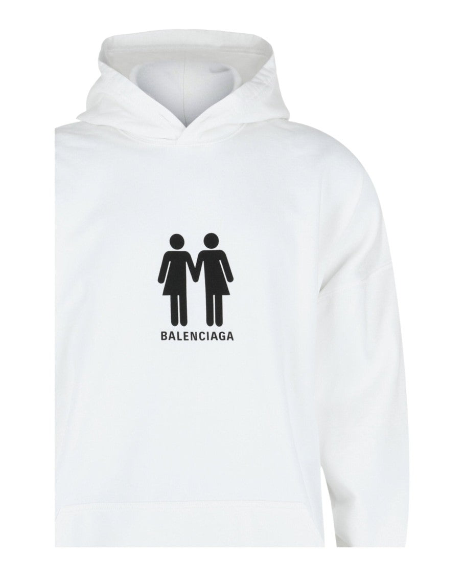 Balenciaga 2022  Pride Graphic Print Hoodie