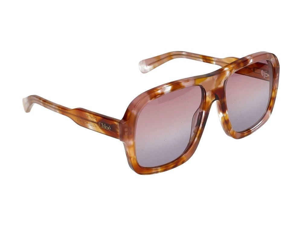 Chloé Sunglasses Ch0331s 003 Havana Red 58/17/145
