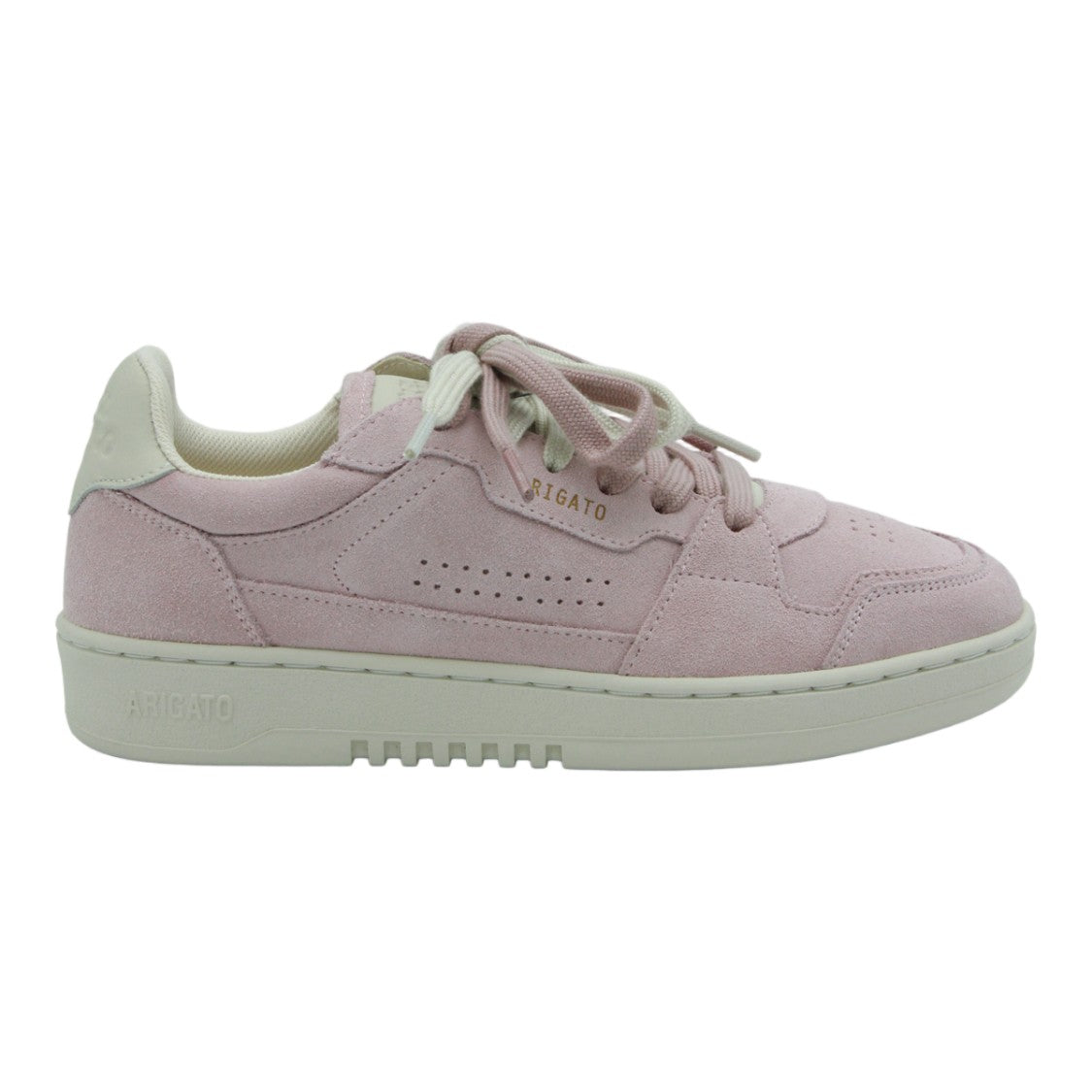 Axel Arigato Suede Sneakers With Pastel Pink Upper
