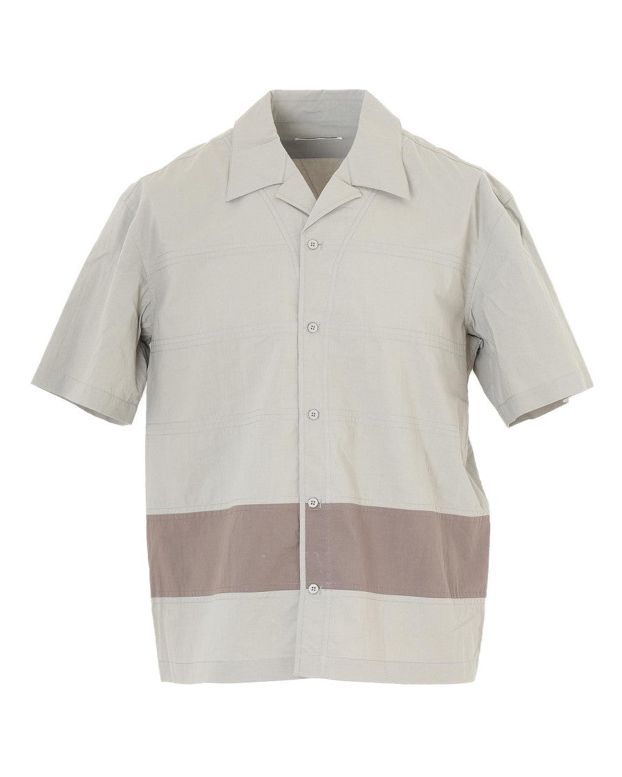 Craig Green Craig Green Short Sleeve Cotton Shirt With Stripe Detailing
