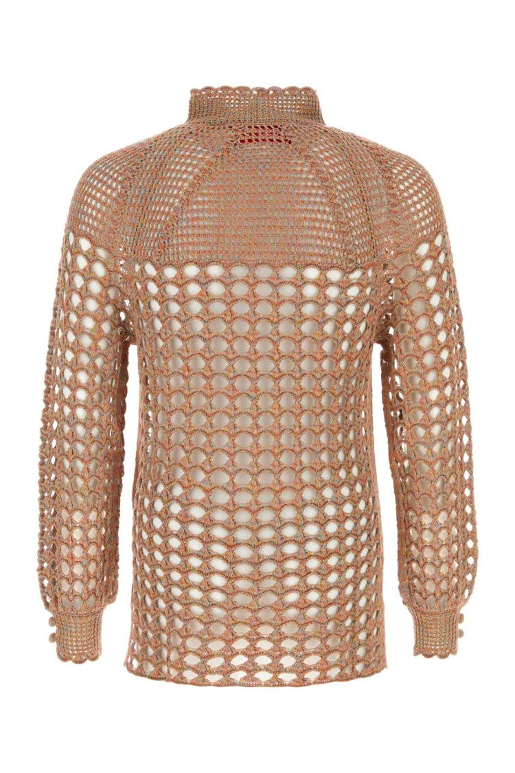Valentino Garavani Multicolor Crochet Sweater