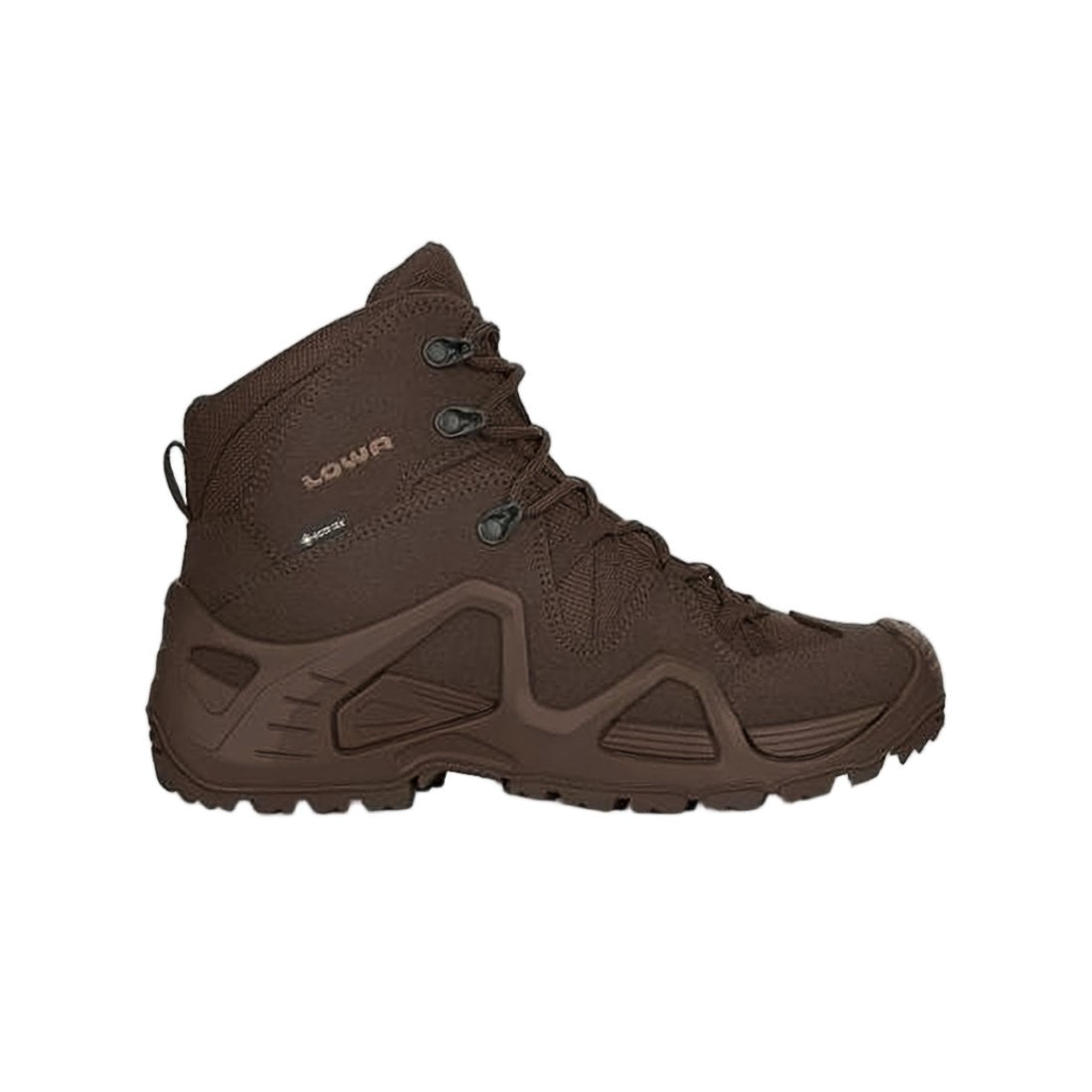 Lowa High-Top Rugged Outdoor Boot With Textured Upper