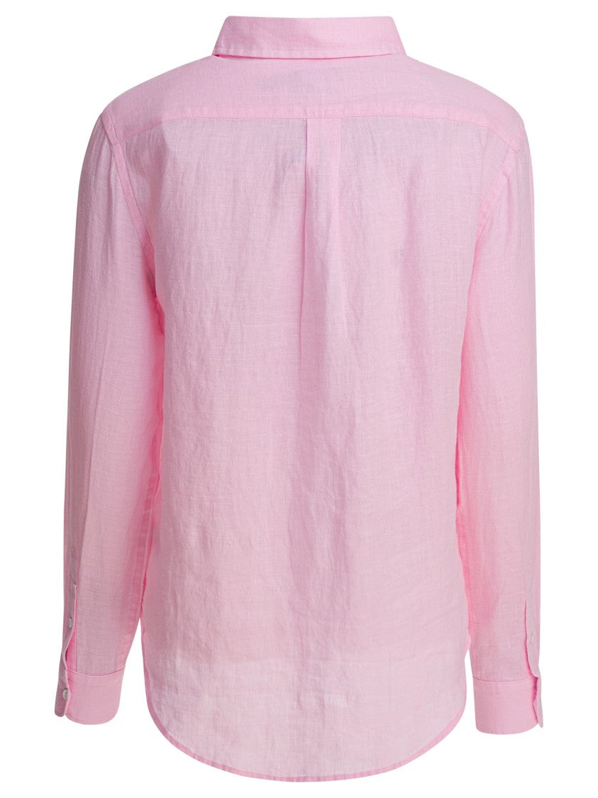 Polo Ralph Lauren Classic-Fit Linen Shirt With Pointed Collar