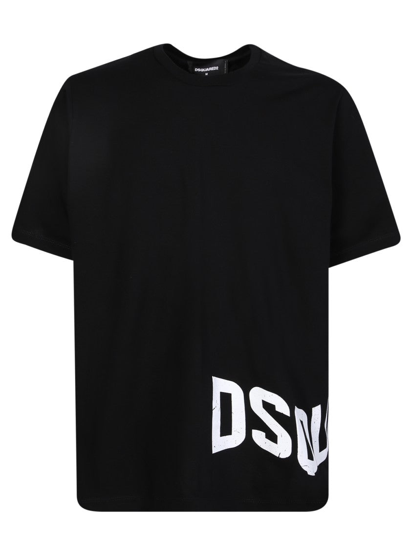 Dsquared2 Side Logo Black T-Shirt