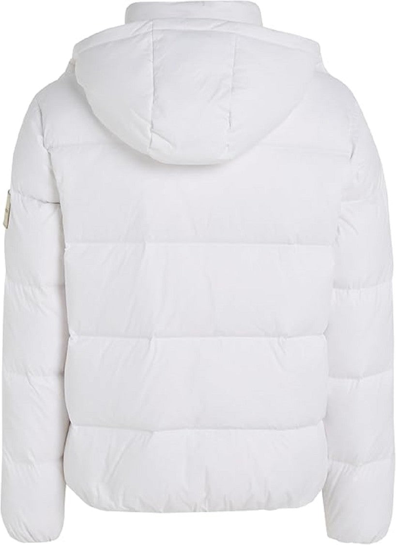 Calvin Klein White Quilted Padded Jacket