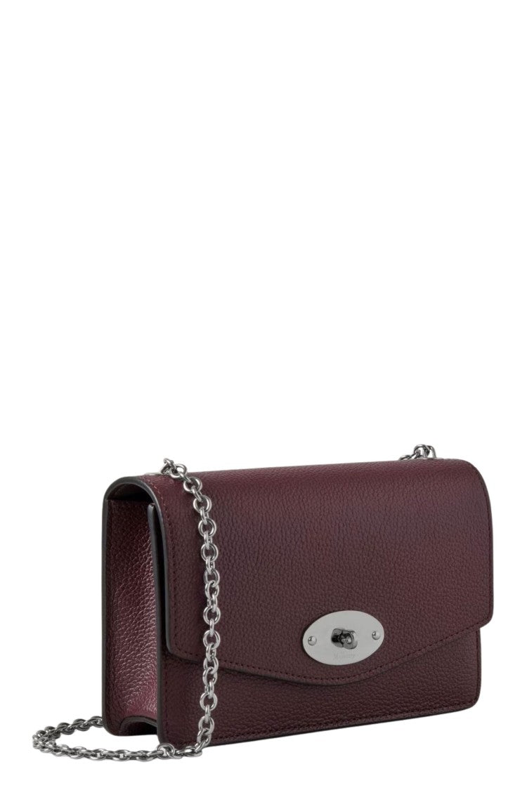 Mulberry Darley Classic Grain Small Bag With Removable Chain Strap
