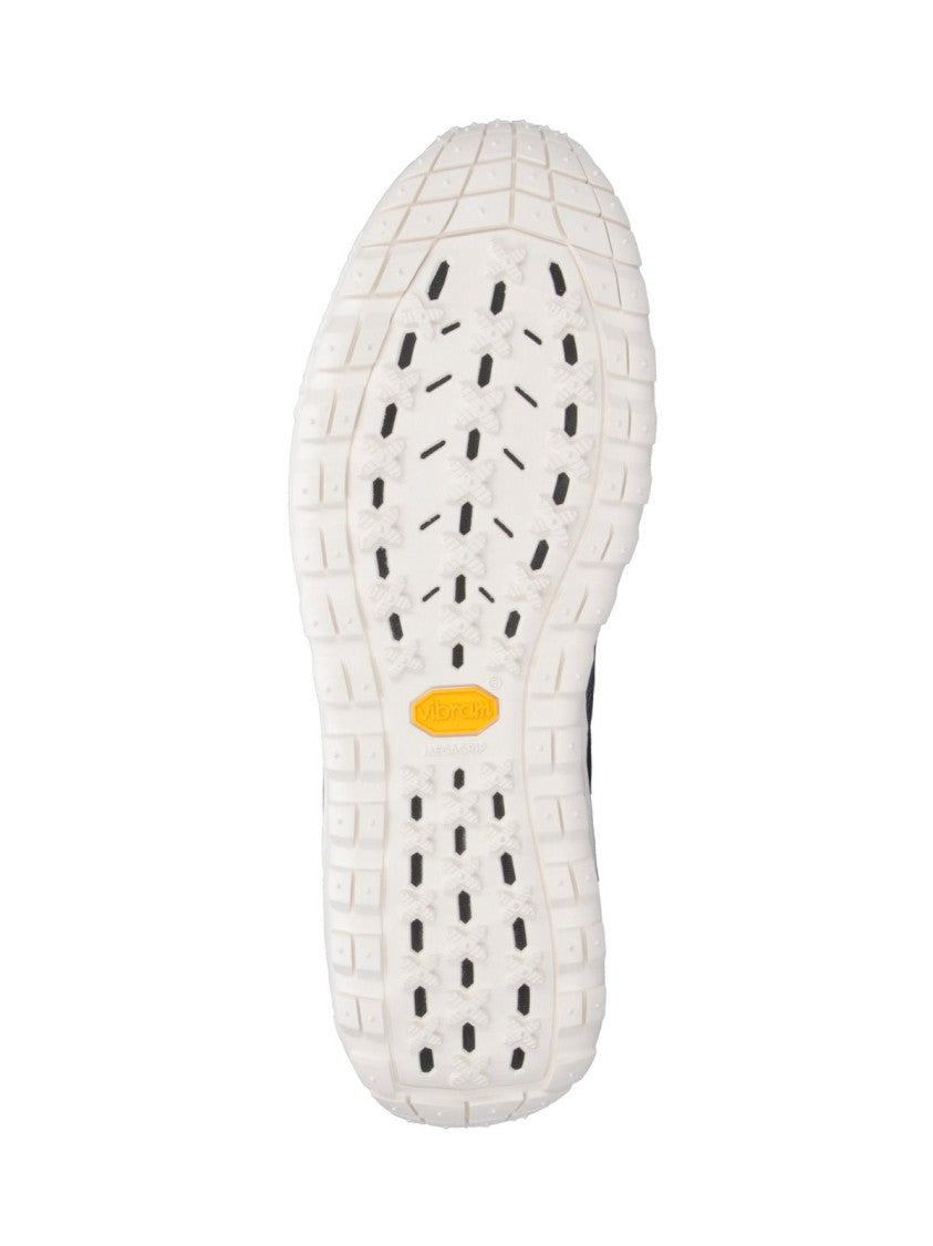 Moncler Blue Trailgrip Lp Mesh Fabric Sneakers