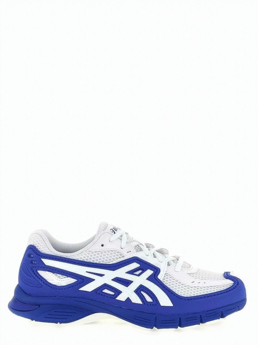 Comme Des Garçons White Breathable Mesh Synthetic Leather Sneakers