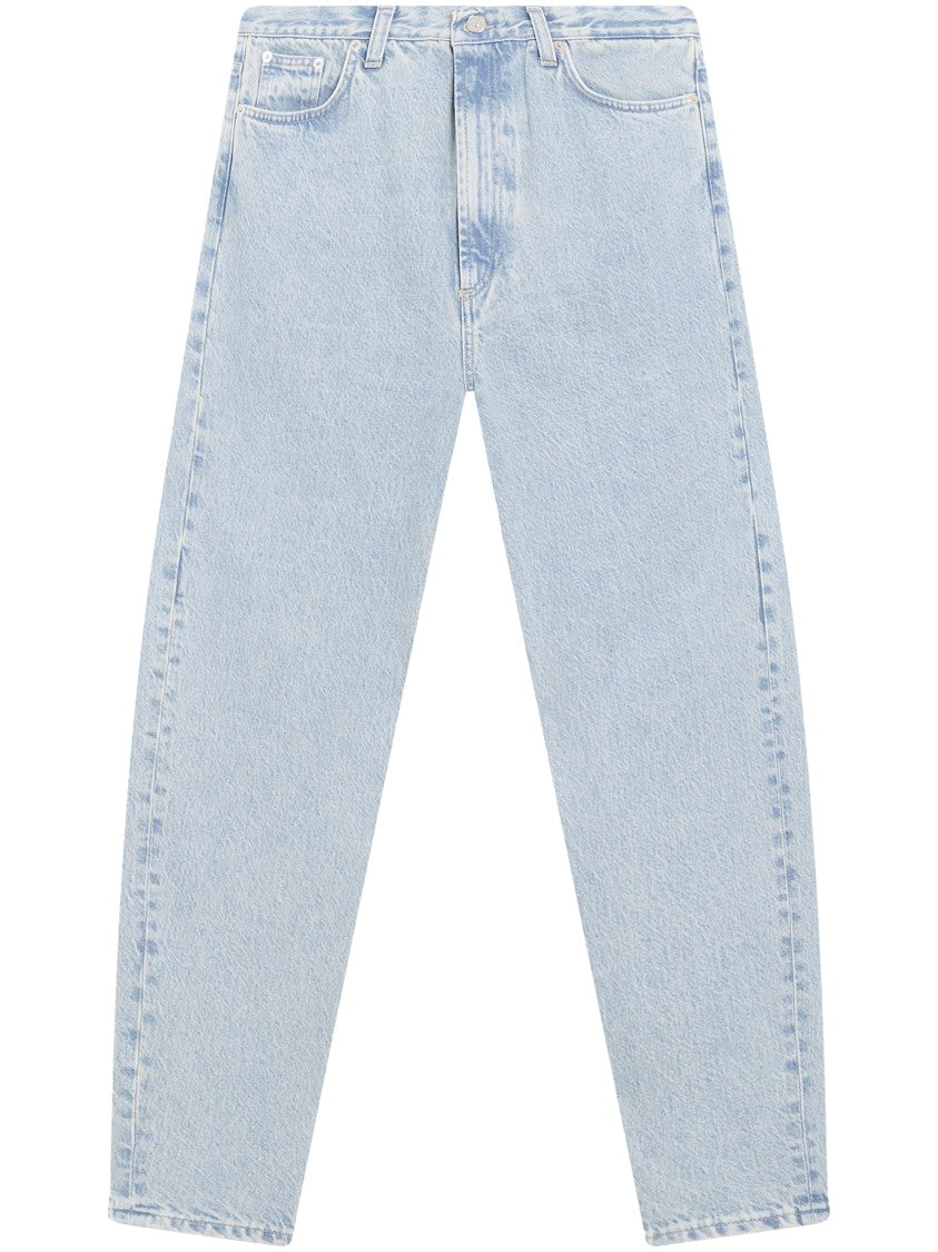 Dondup Loose Fit Trousers With Classic Five-Pocket Design