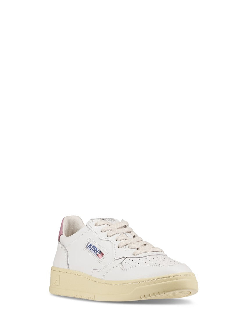 Autry Classic Low-Top Sneakers With Perforated Detailing