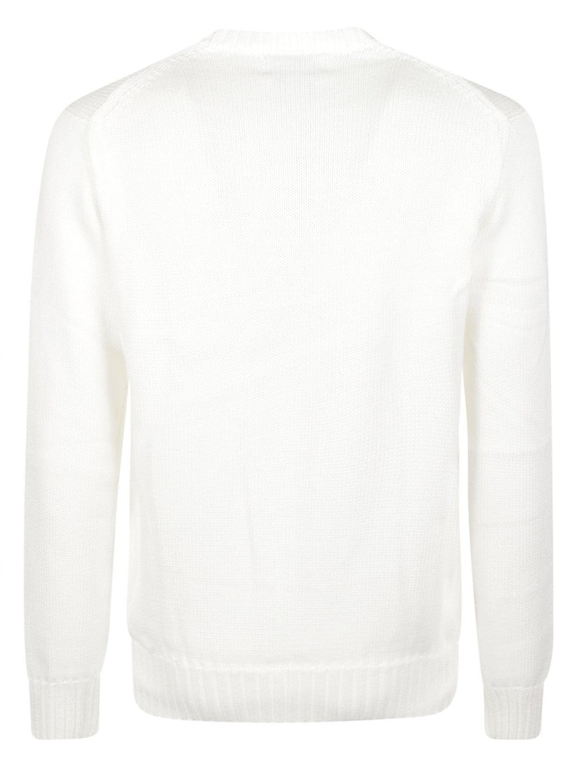 Polo Ralph Lauren Round Neck Flag Iconic Flag Cotton Sweater