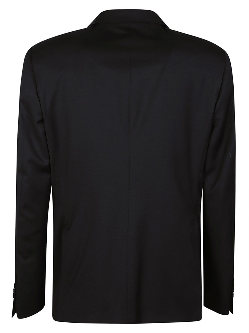 Tagliatore Bruce Black Virgin Wool Suit