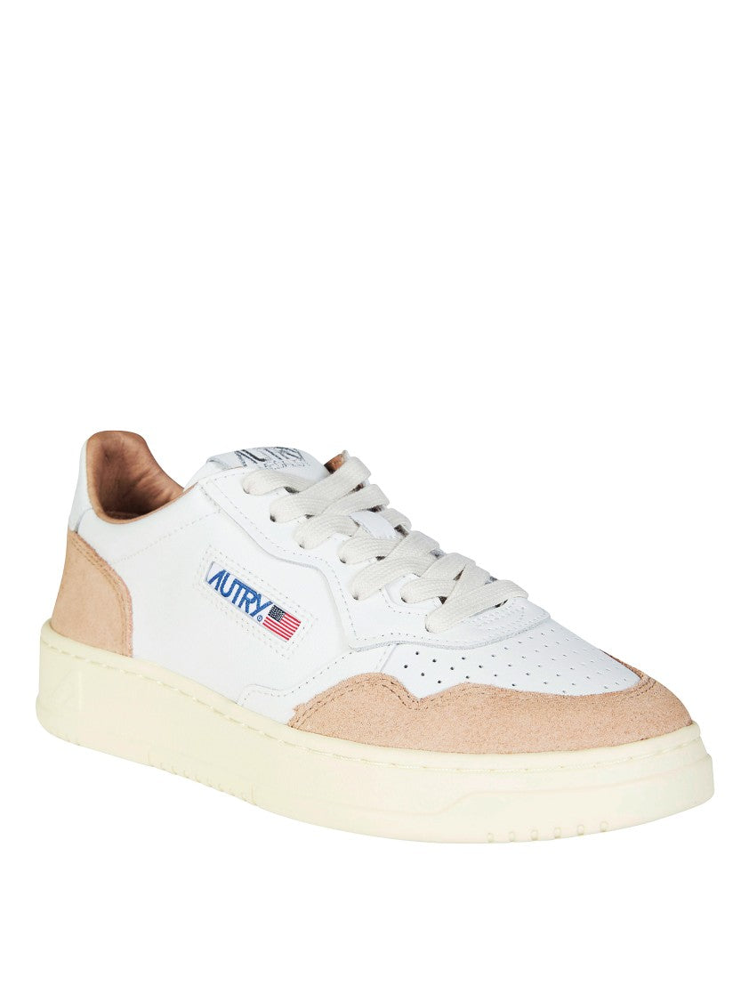 Autry White Medalist Low Ft04 Sneakers