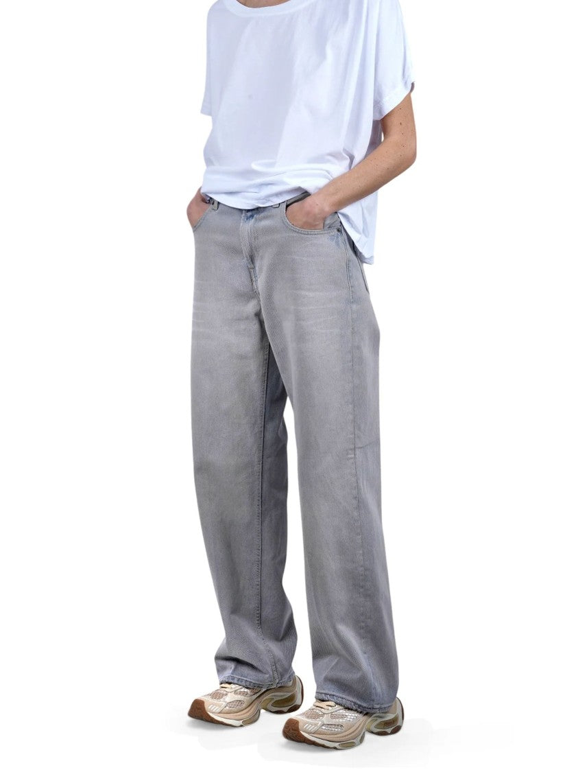 Haikure Gray Vintage Wash Denim Jeans