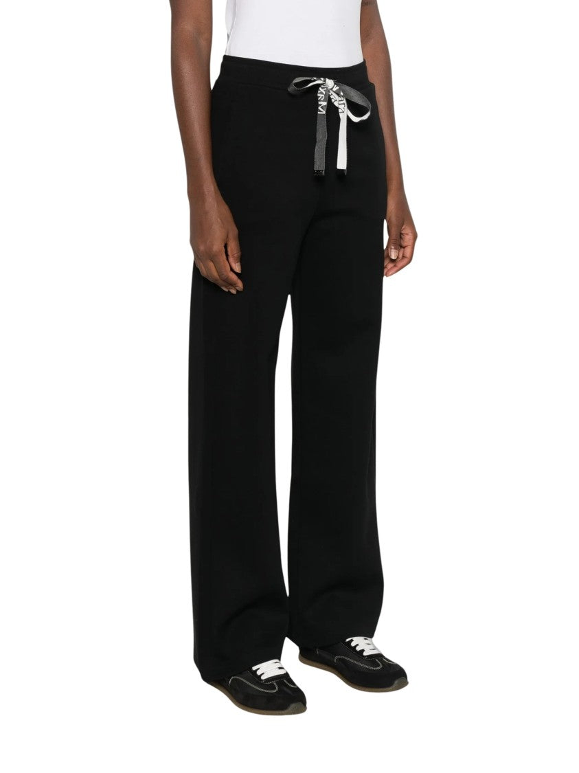 Max Mara Smmbali High-Waisted Drawstring Wide-Leg Pants