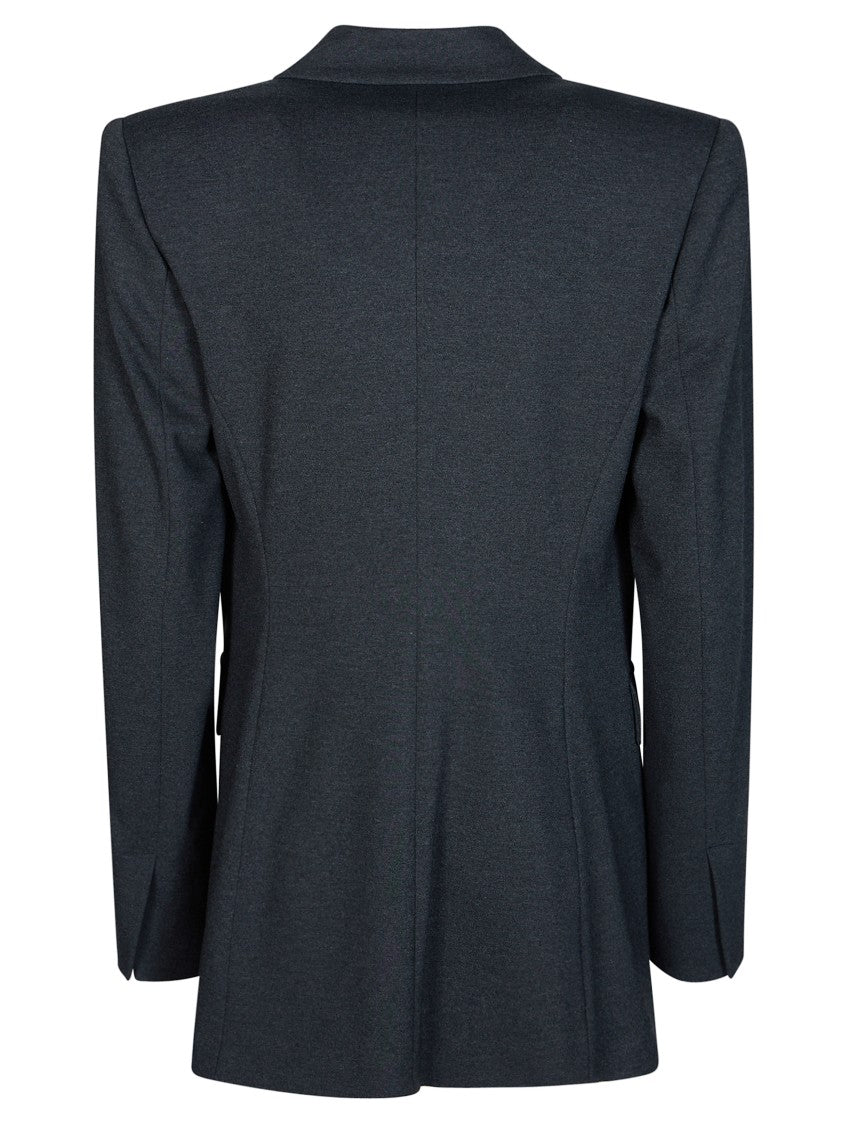 Pinko Hibiscus Punto Stoffa Double-Breasted Blazer