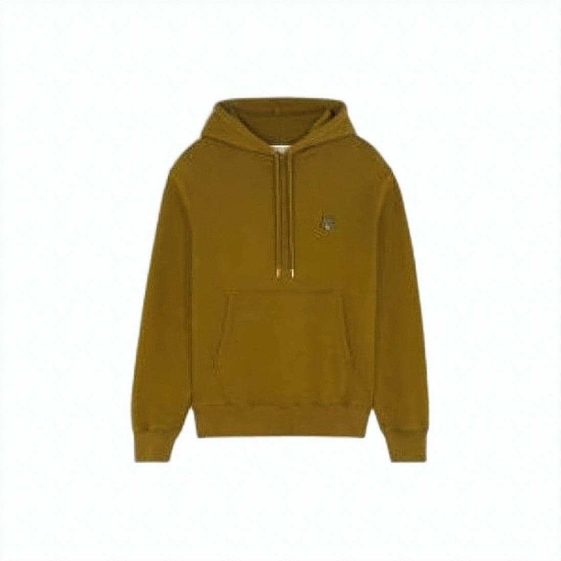 Maison Kitsuné Pullover Hoodie With Kangaroo Pocket And Embroidered Logo