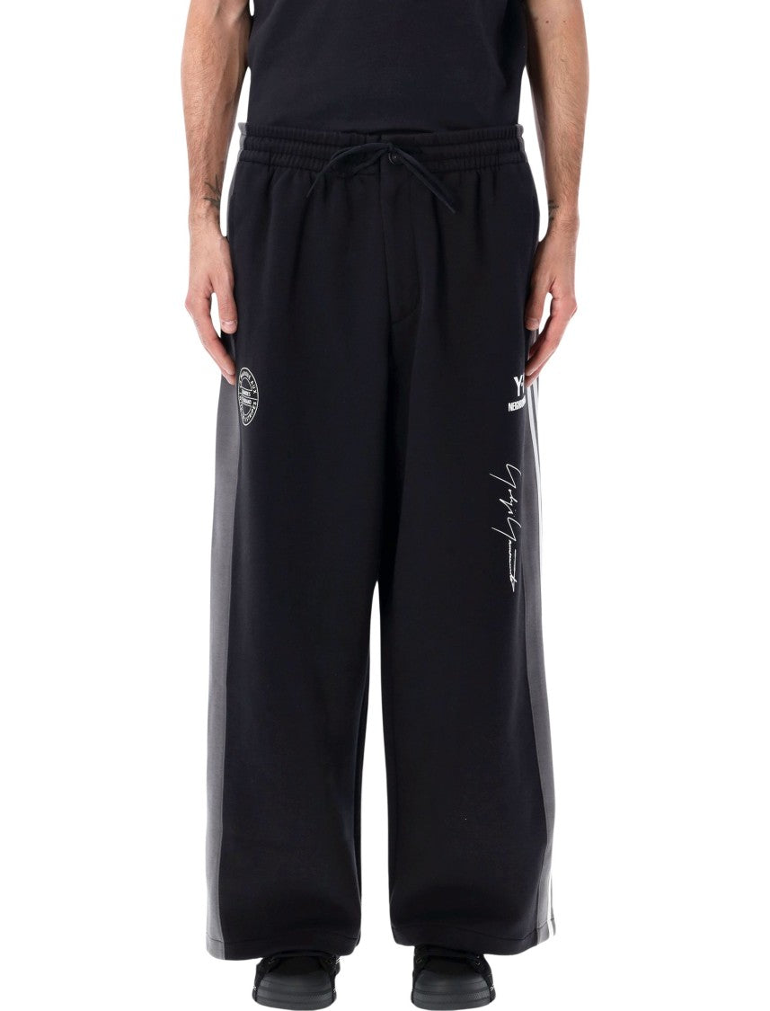 Y-3 X Neighborhood Y-3 Nbhd Wide-Leg Layered Training Pants