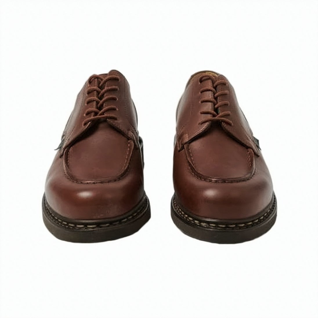 Paraboot Derby-Style Brown Suede Lace-Up Shoes