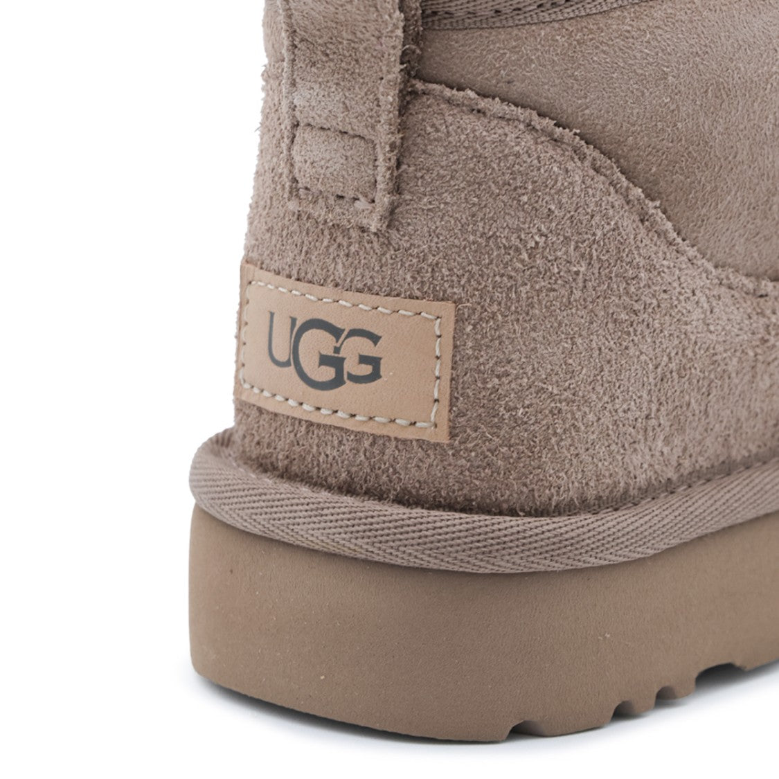 Ugg Suede Ankle Boots With Plush Lining