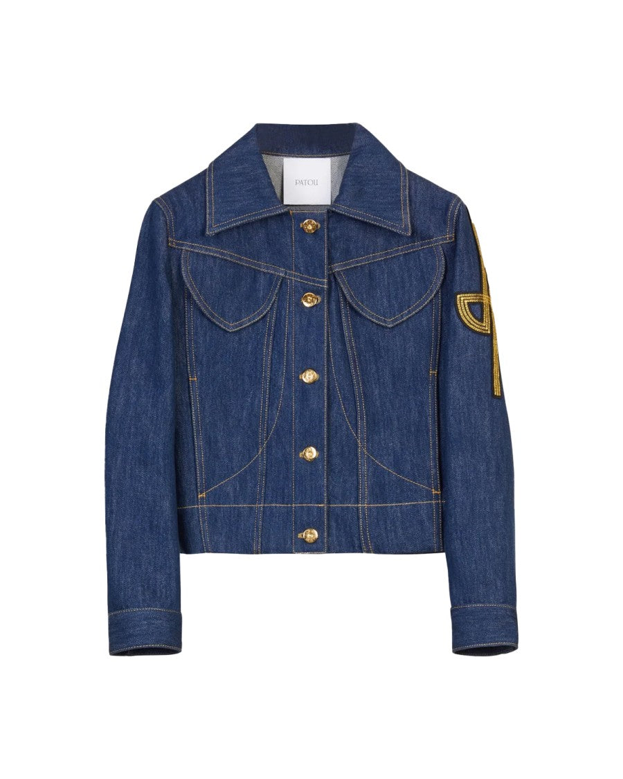 Patou Fitted Organic Denim Jacket