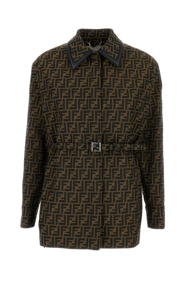 Fendi Ff Canvas Jacket