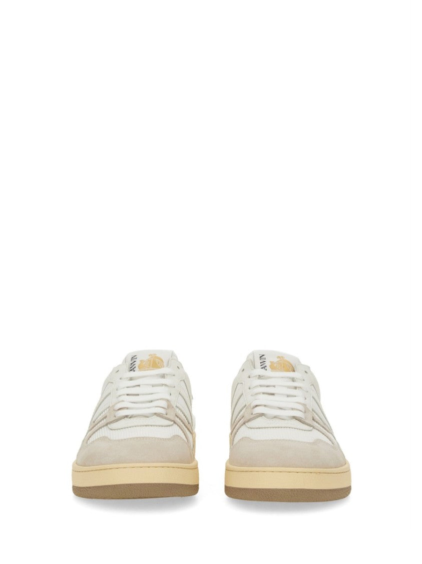 Lanvin Clay Sneakers With Textured Upper