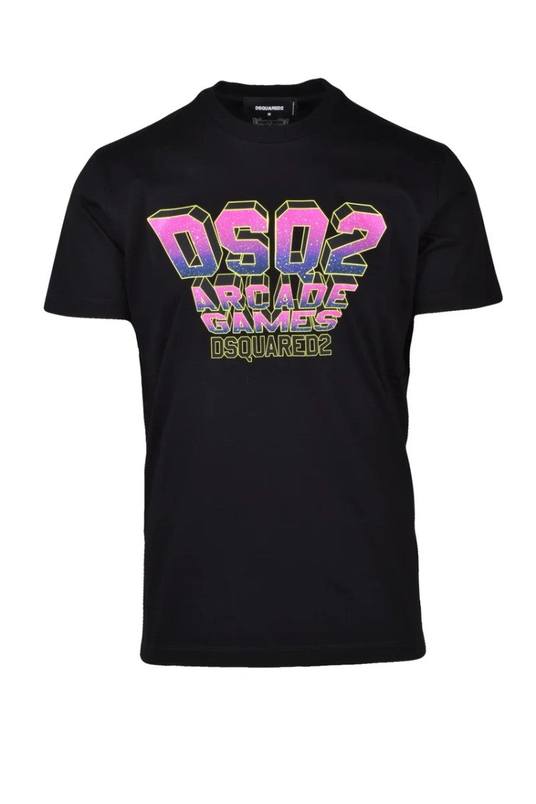 Dsquared2 Cotton T-Shirt - Black