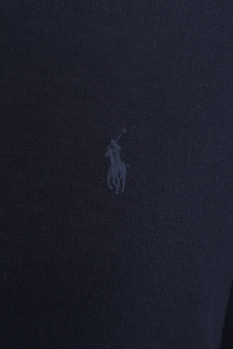 Polo Ralph Lauren Round Neck Wool Logo Sweater