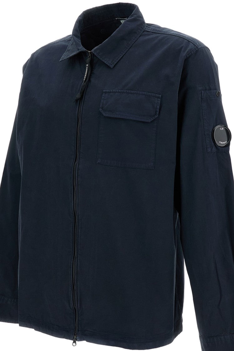 C.P. Company Organic Gabardine Overshirt With Classic Collar