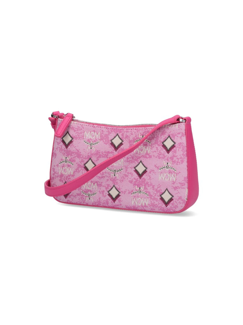Mcm 'Aren' Mini Crossbody Bag – Pink