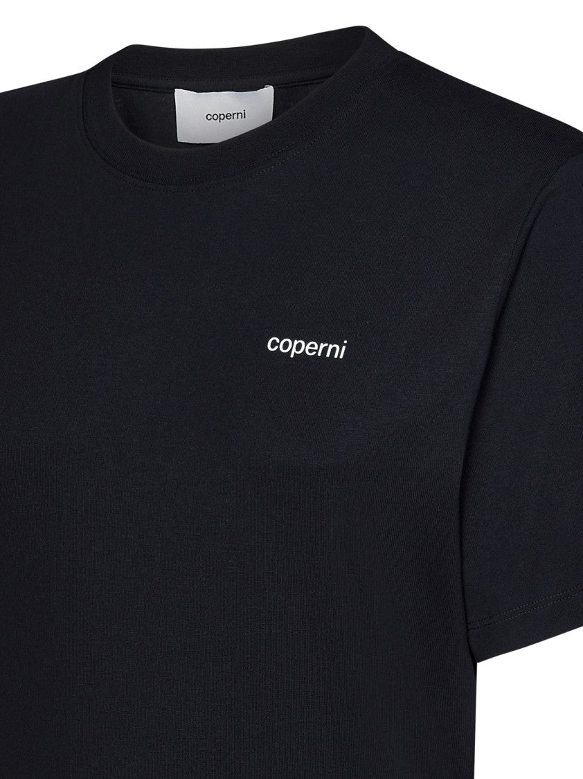 Coperni Loose Fit Black Cotton Top