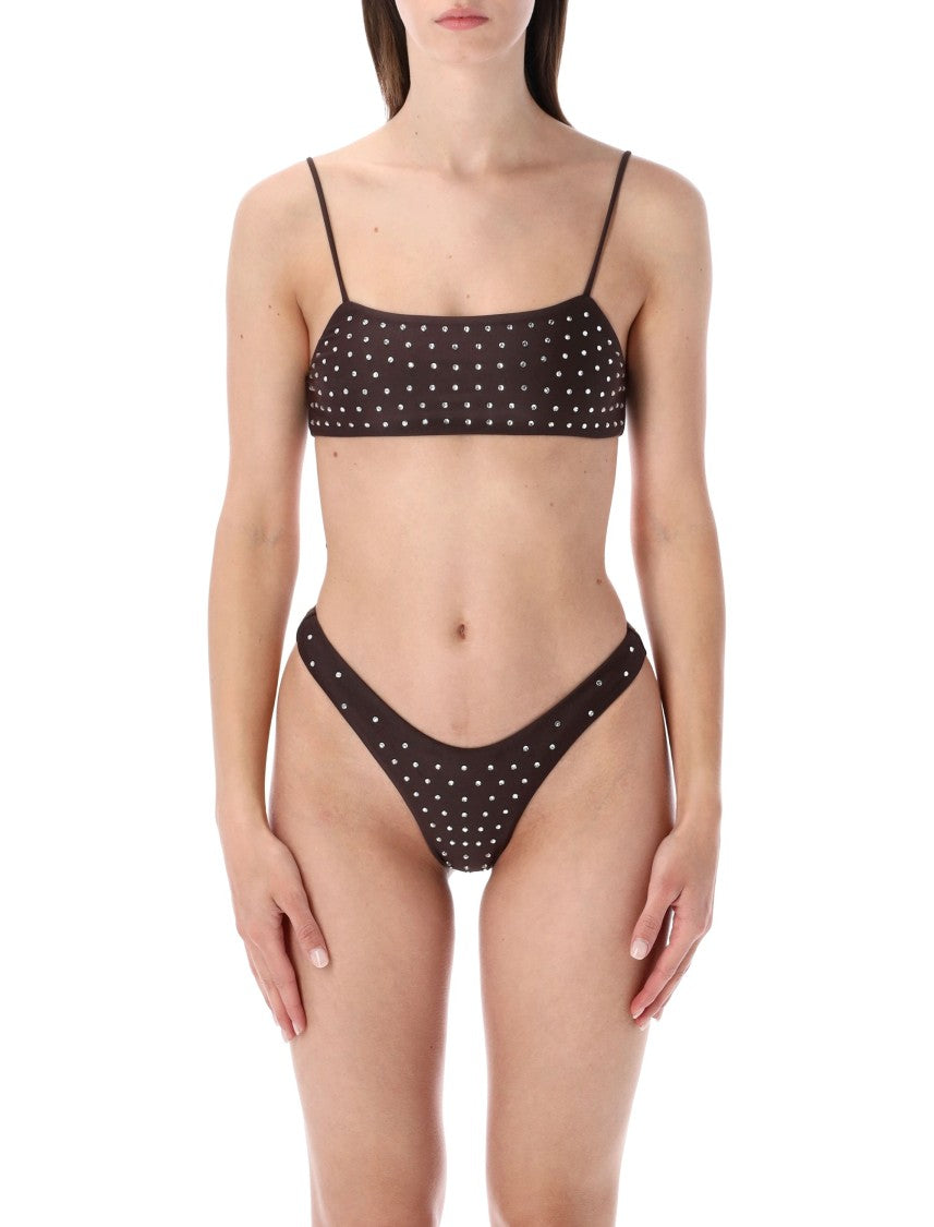 Swim By Di Crystal Bikini Embellished Bikini Set
