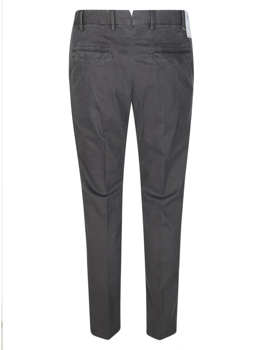 Pt01 Pt01 Grey Straight Leg Chino Pants