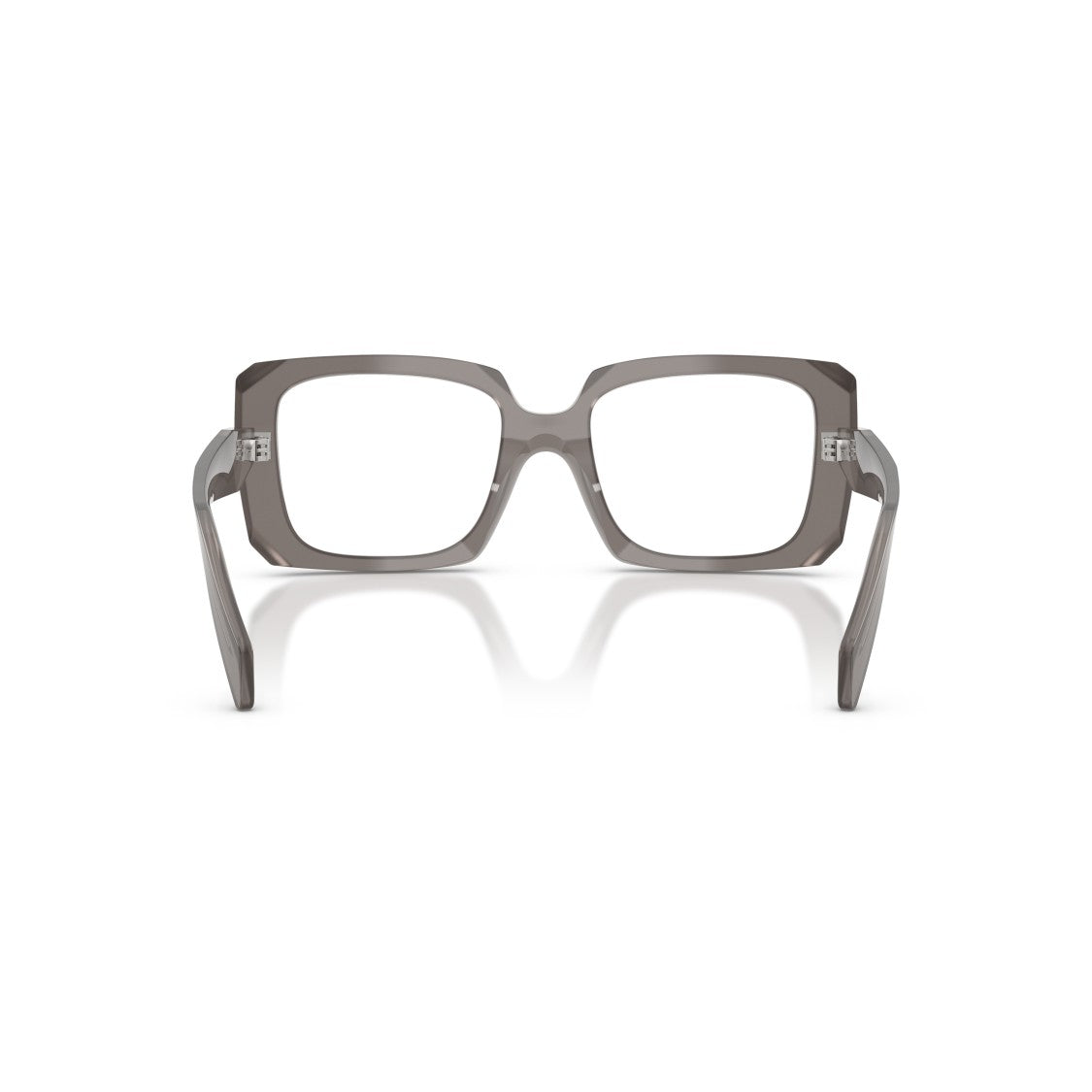 Prada 0Pr C09v Translucent Acetate Oversized Square Sunglasses