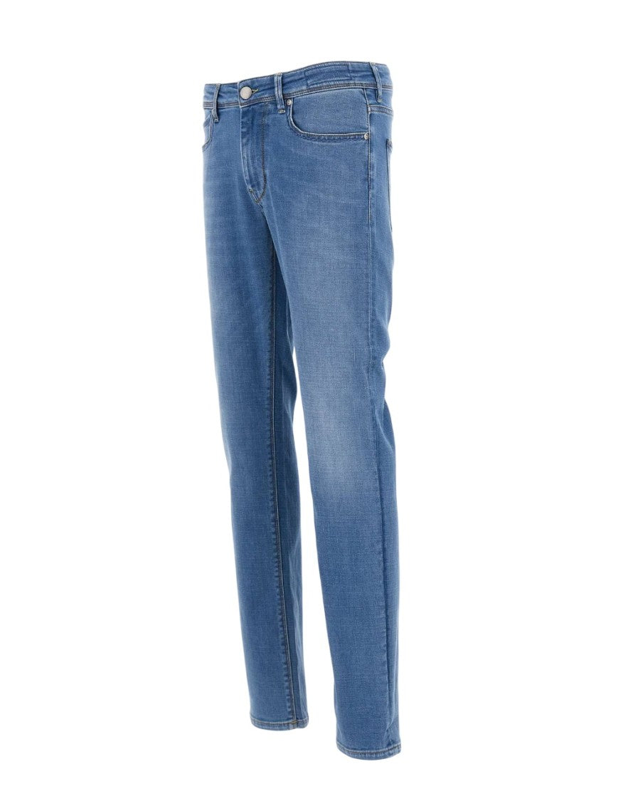 Re-Hash Classic Straight-Leg Jeans With Mid-Rise Waist