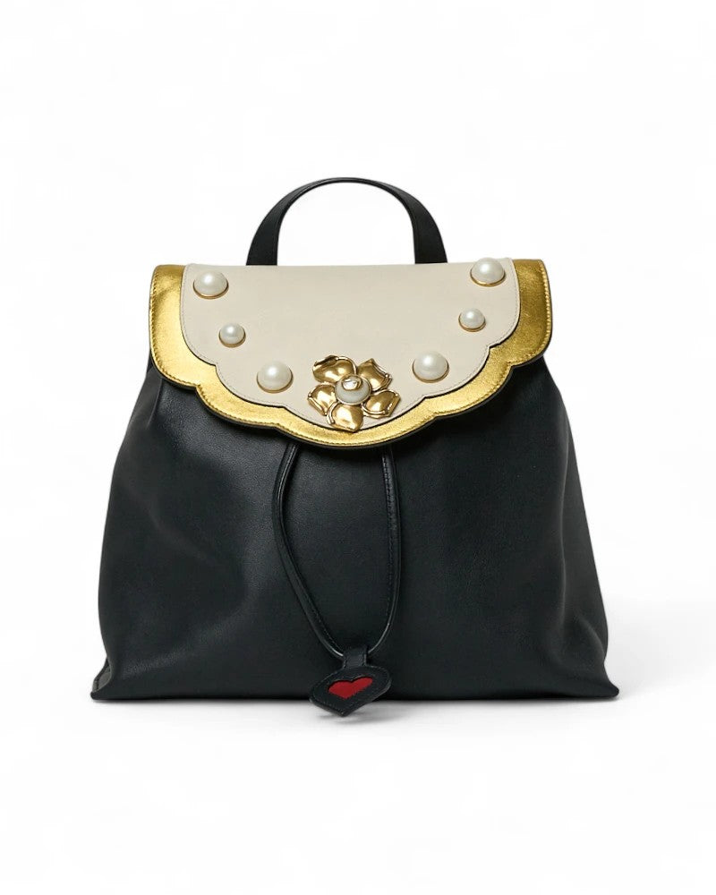 Gucci Gg Pearl Tricolor Backpack Black