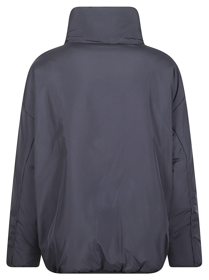 Fay Padded High-Collar Quilted Polyamide Bomber Jacket