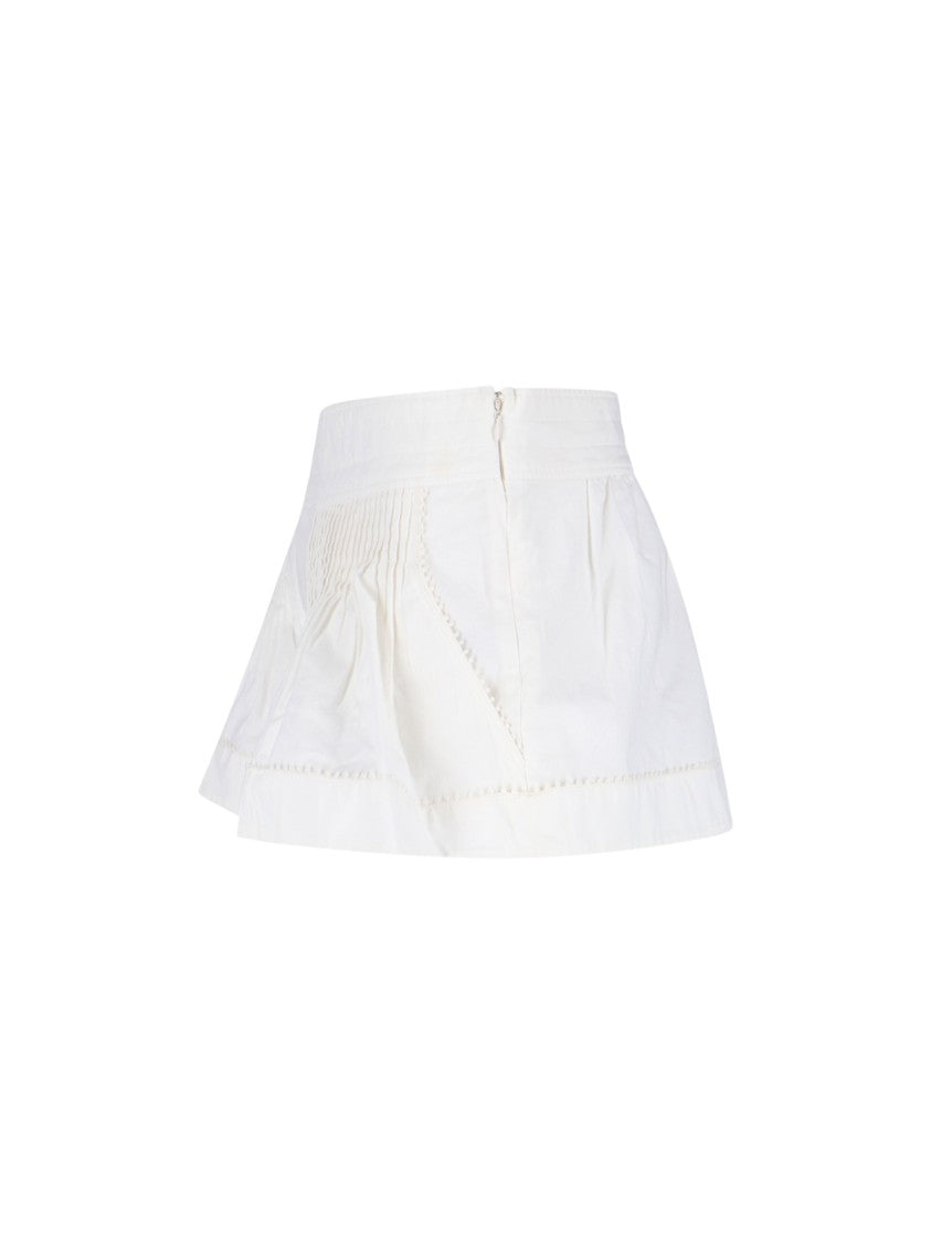 Isabel Marant "Cybila" Shorts – White