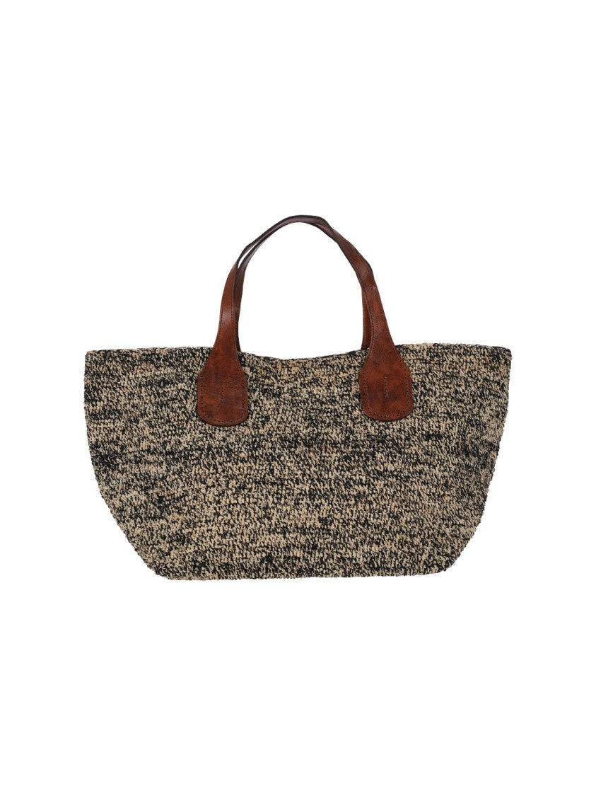 Ibeliv Multicolor Tokyo Woven Raffia Tote Bag