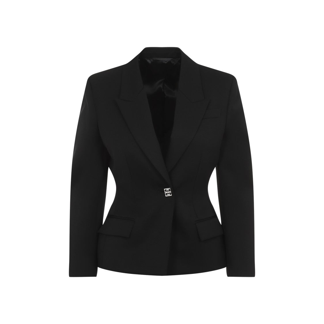 Givenchy Structured Black Virgin Wool Jacket