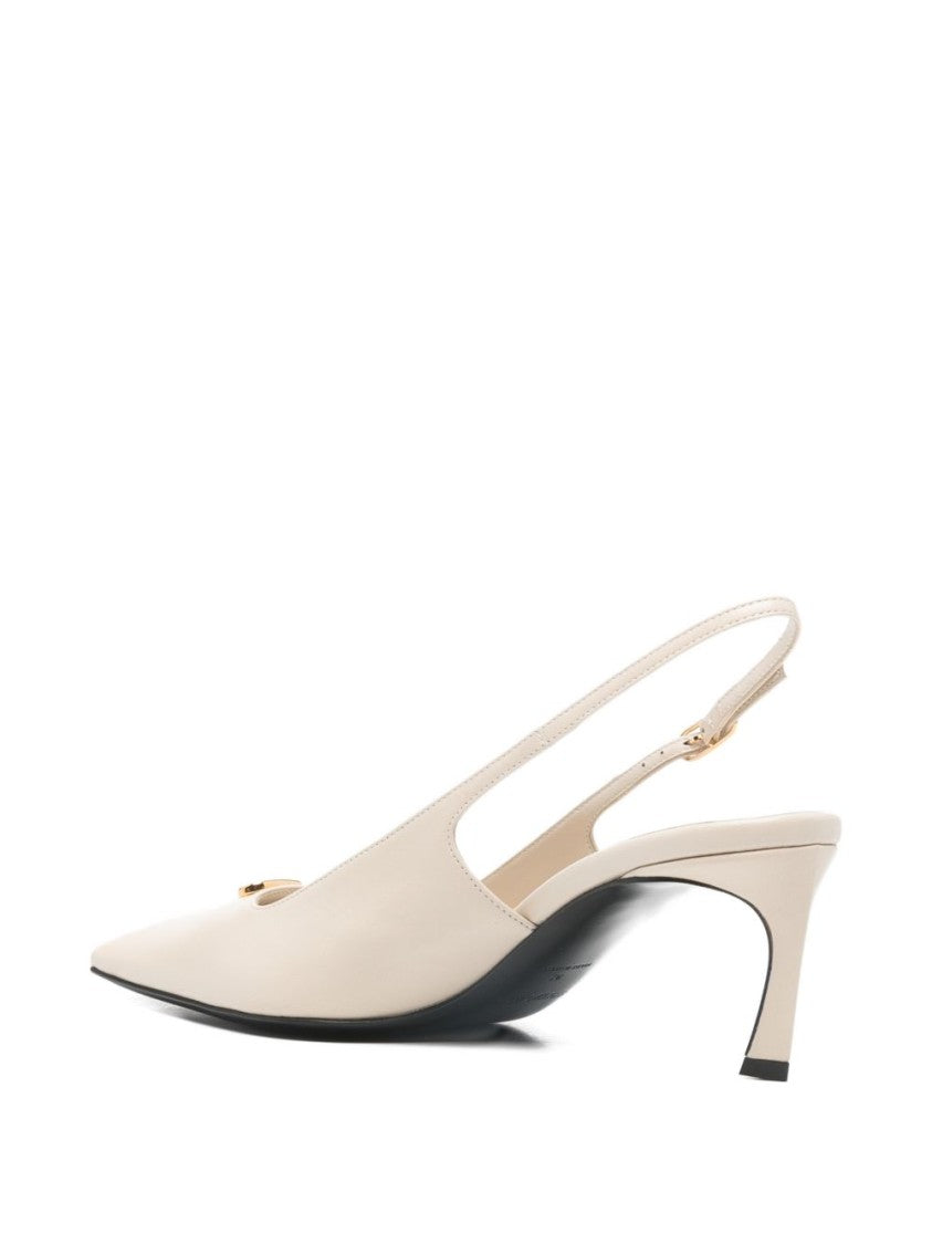 Sergio Rossi Silk And Nylon Pointed Stiletto Pumps