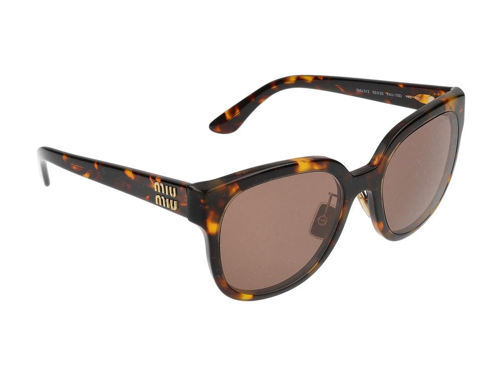 Miu Miu Contemporary Acetate Sunglasses With Fashion-Forward Design