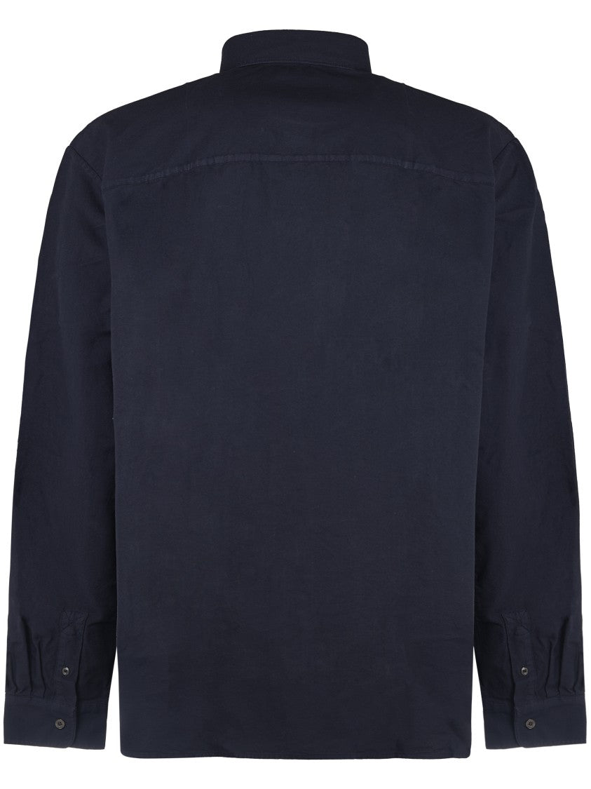 A.P.C. Classic Button-Down Shirt With Logo Detail